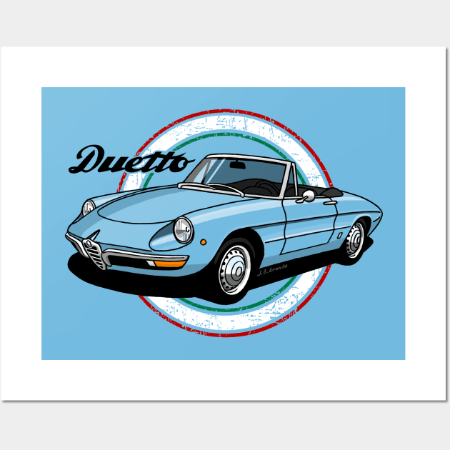 The most beautifull sports car ever! Wall Art by jaagdesign